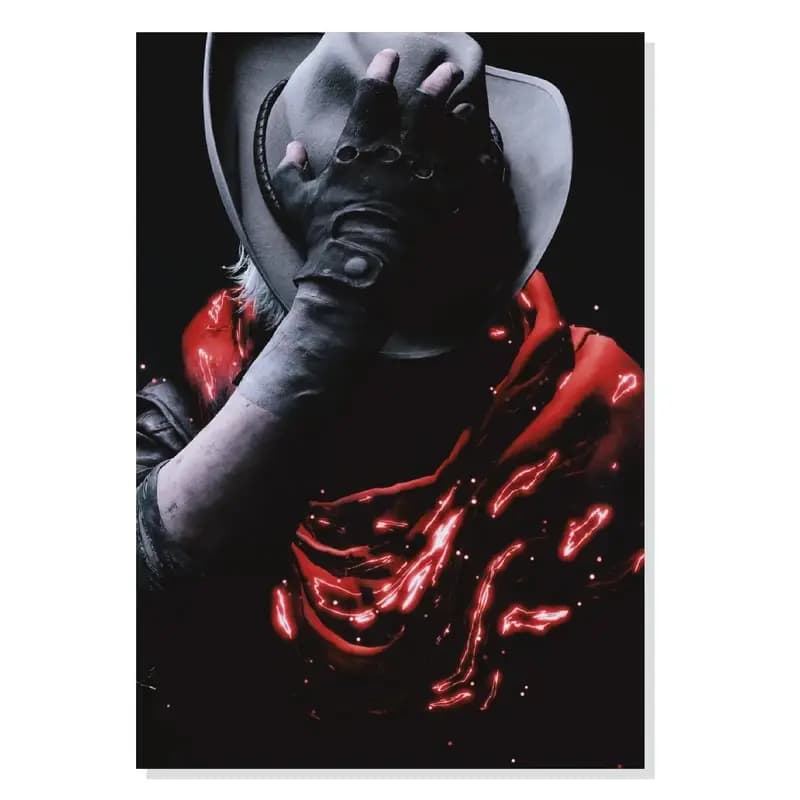 تابلو شاسی طرح گیمینگ DMC Devil May Cry Dante — تصویر ۳