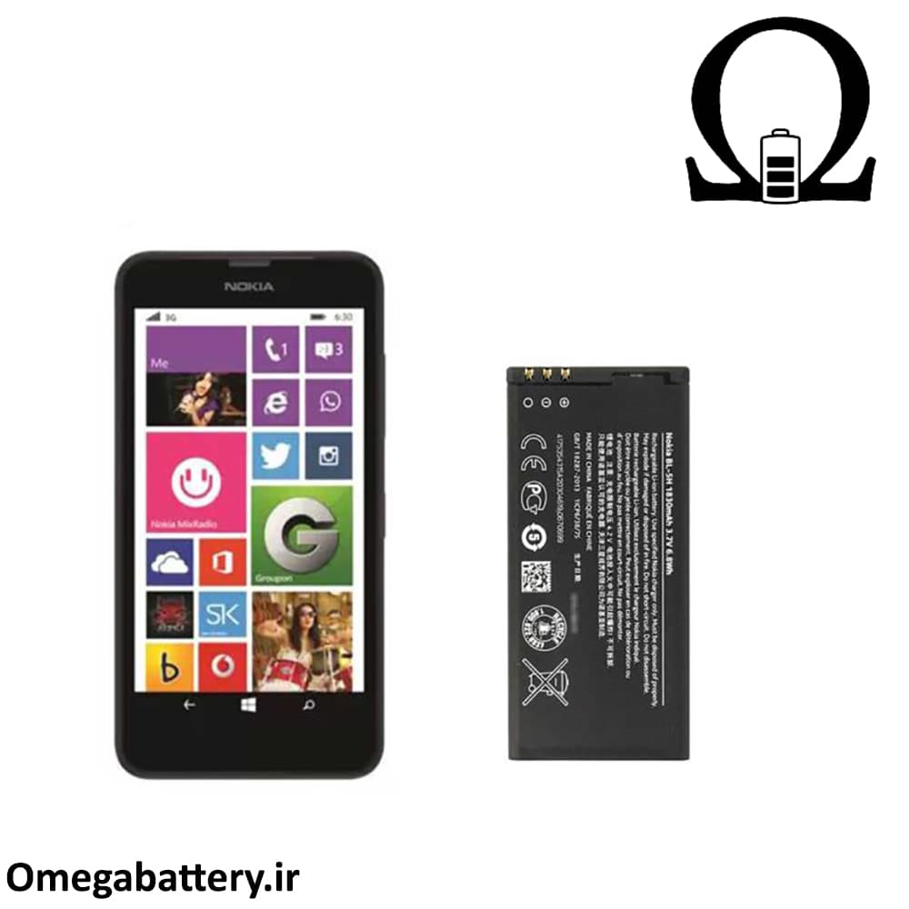 باتری اصلی نوکیا Nokia Lumia 630 – BL-5H — تصویر ۳