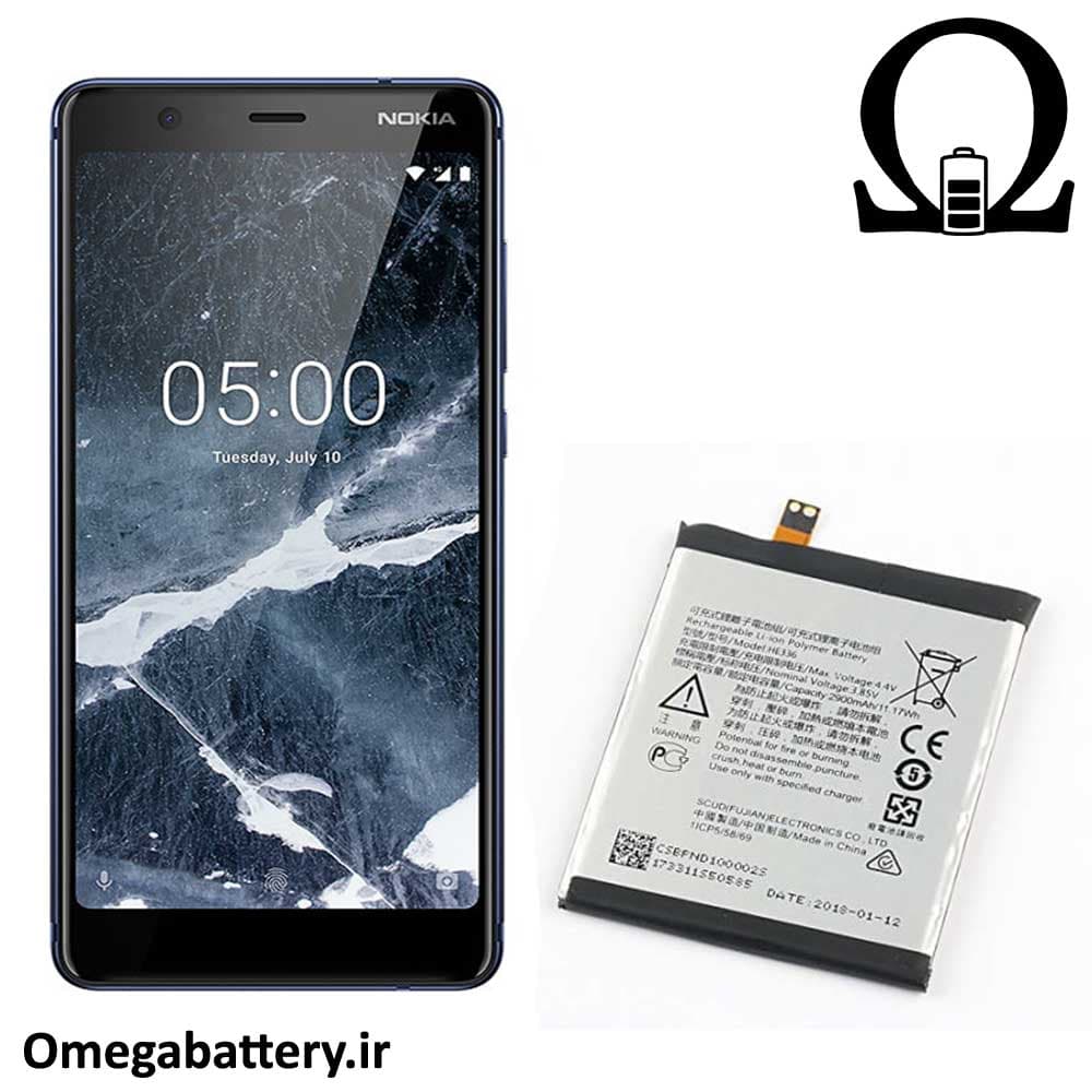 باتری اصلی نوکیا Nokia 5.1 – HE336 — تصویر ۳