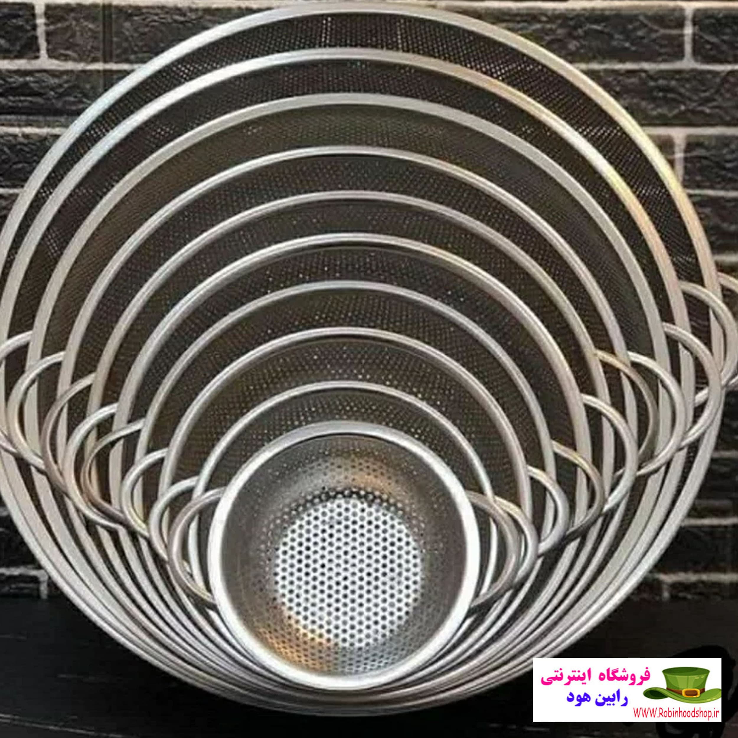 سرویس آبکش 10 تایی دسته دار پانچ یونیک — تصویر ۲