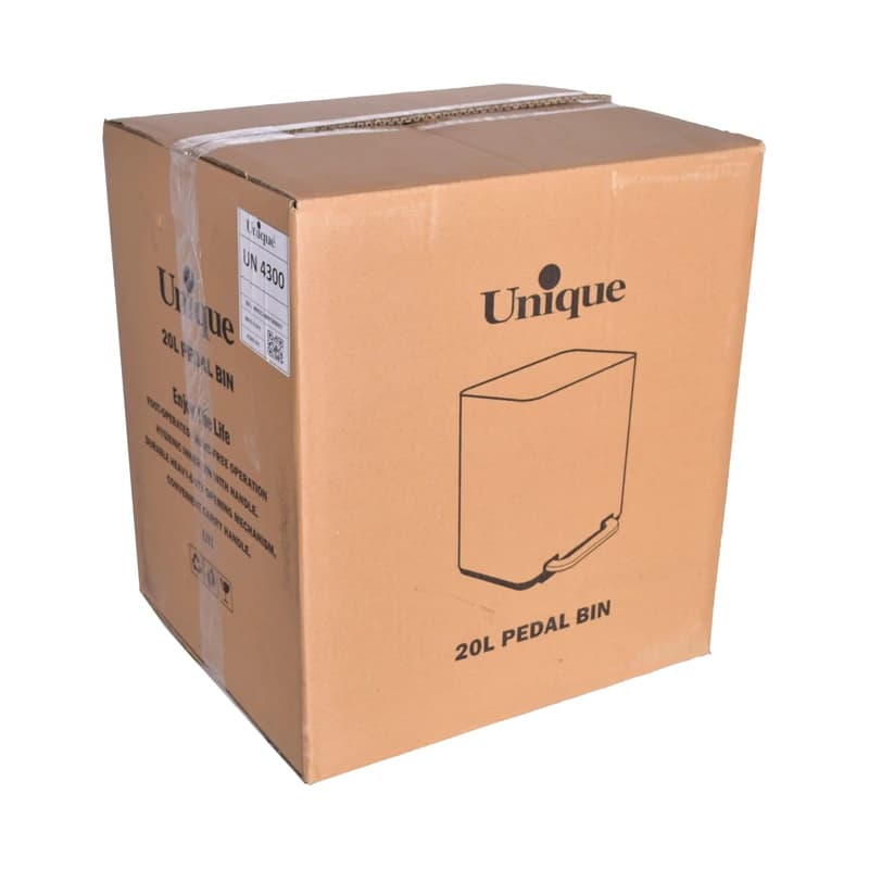 سطل زباله پدالی یونیک کد 4300 گنجایش 20 لیتر — تصویر ۵