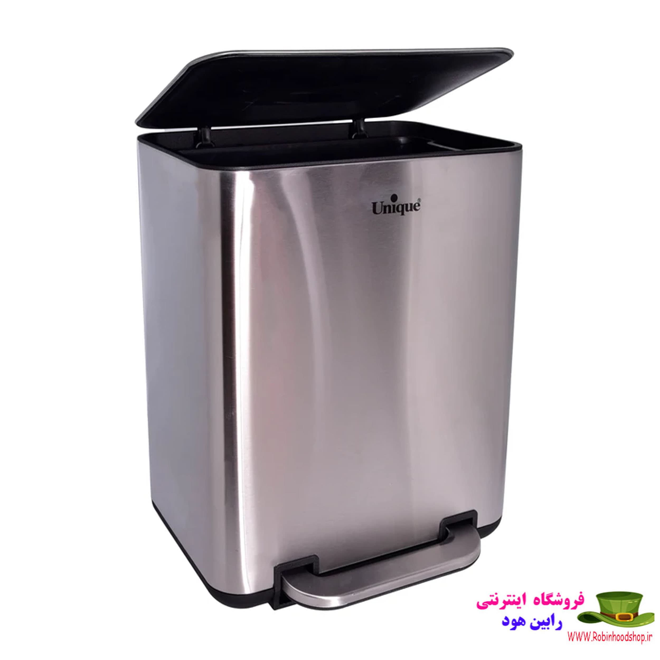 سطل زباله پدالی یونیک کد 4300 گنجایش 20 لیتر — تصویر ۱۱