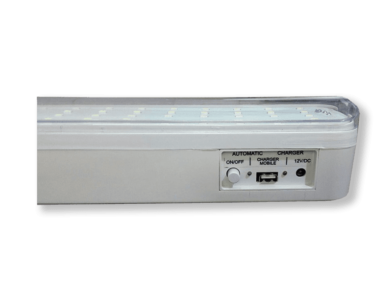 چراغ اضطراری همای رحمت 60SMD همراه USB — تصویر ۲