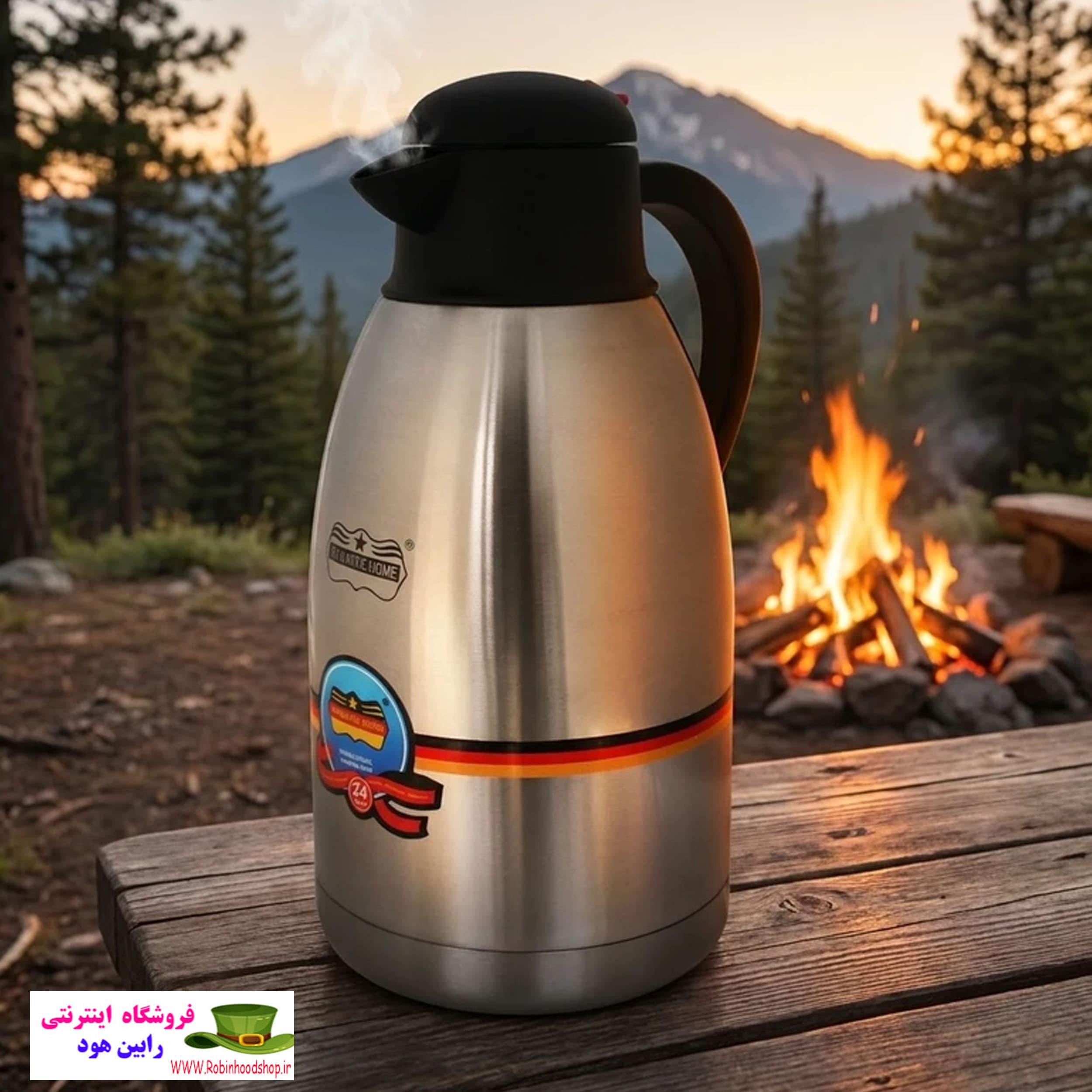 فلاسک رومانتیک هوم مدل Ss20Q گنجایش 2 لیتر — تصویر ۲