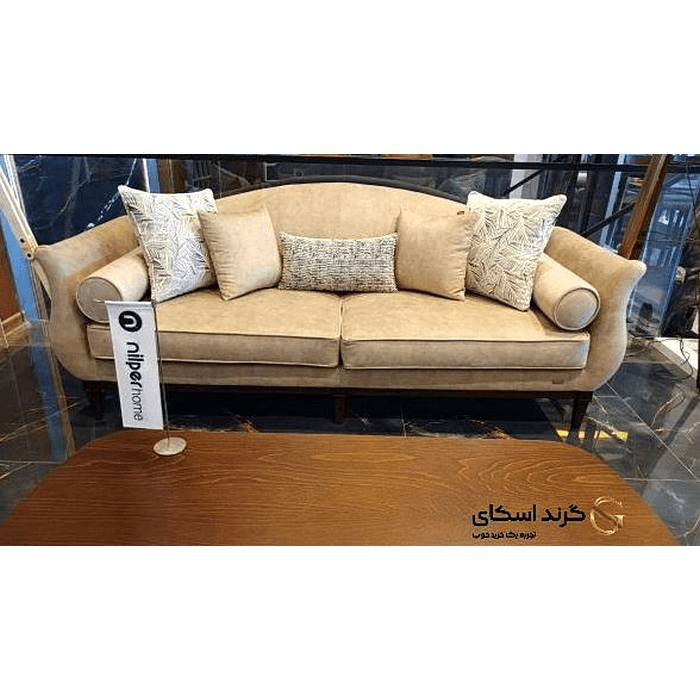 ست 8 نفره مبل خانگی نیلپر مدل لومان-Loman – محصول موجود فروشگاه — تصویر ۳