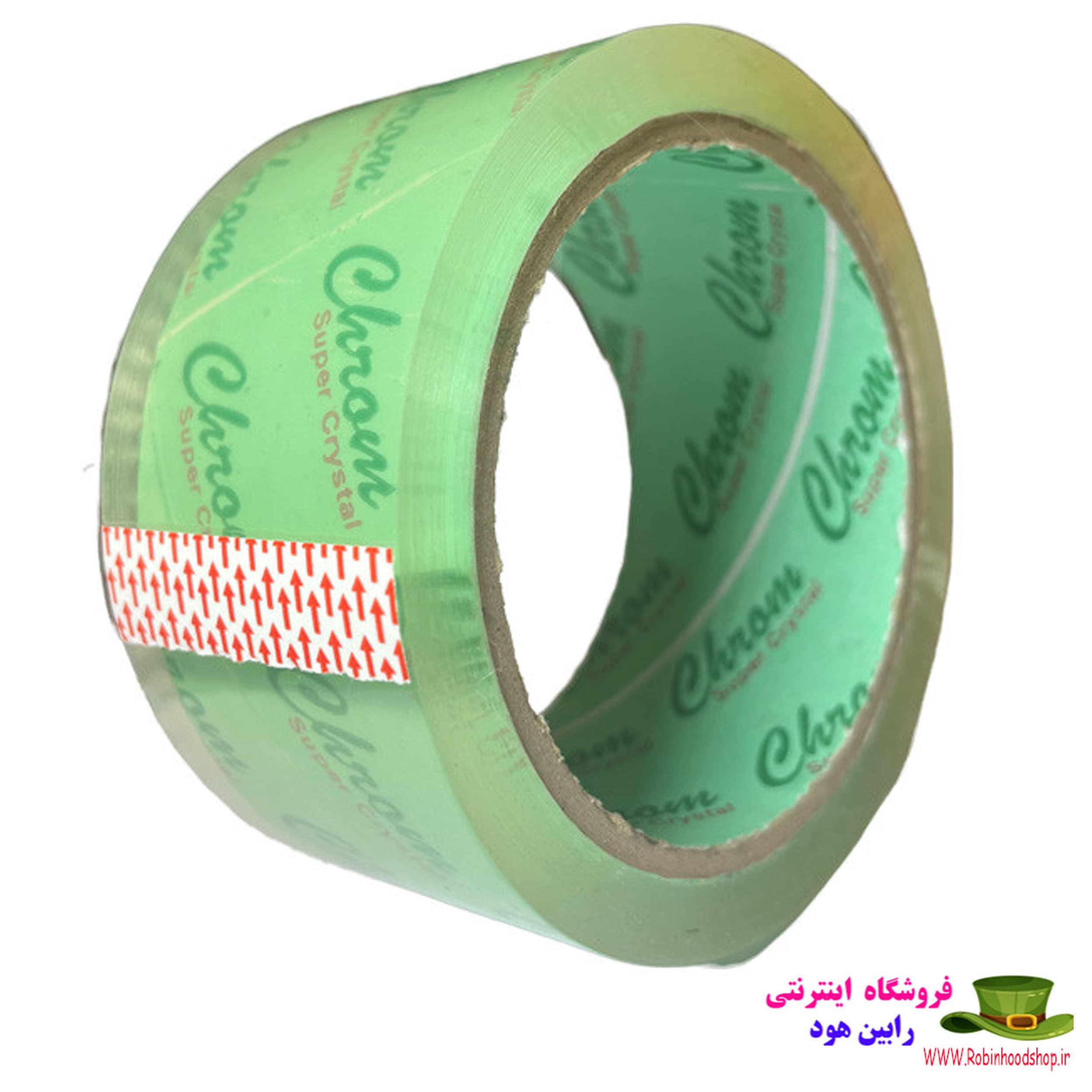 چسب پهن تاپ رول مدل کریستال عرض 5 سانت (بسته 6 عددی)