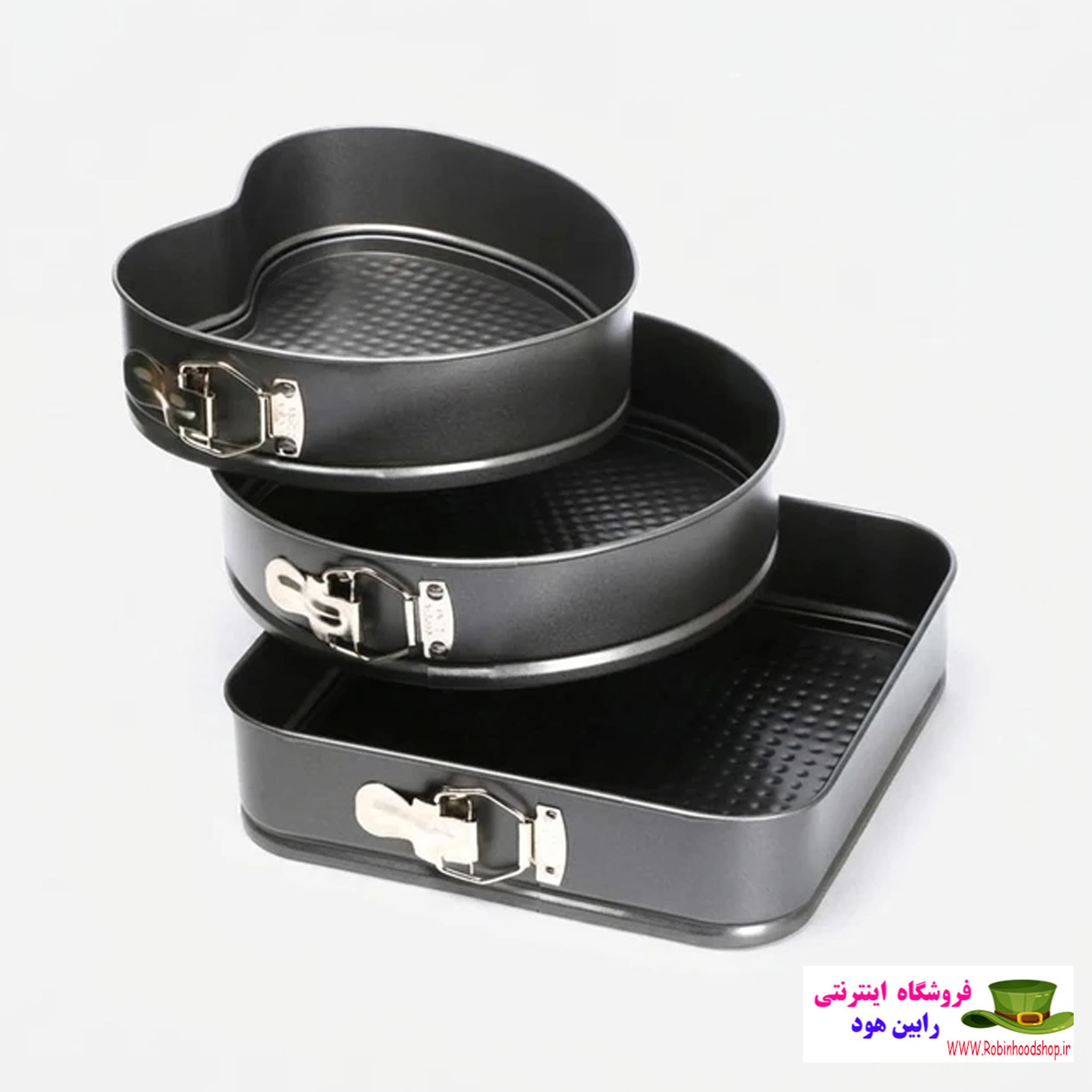 قالب کمربندی 3 تایی کیک طرح دار — تصویر ۲