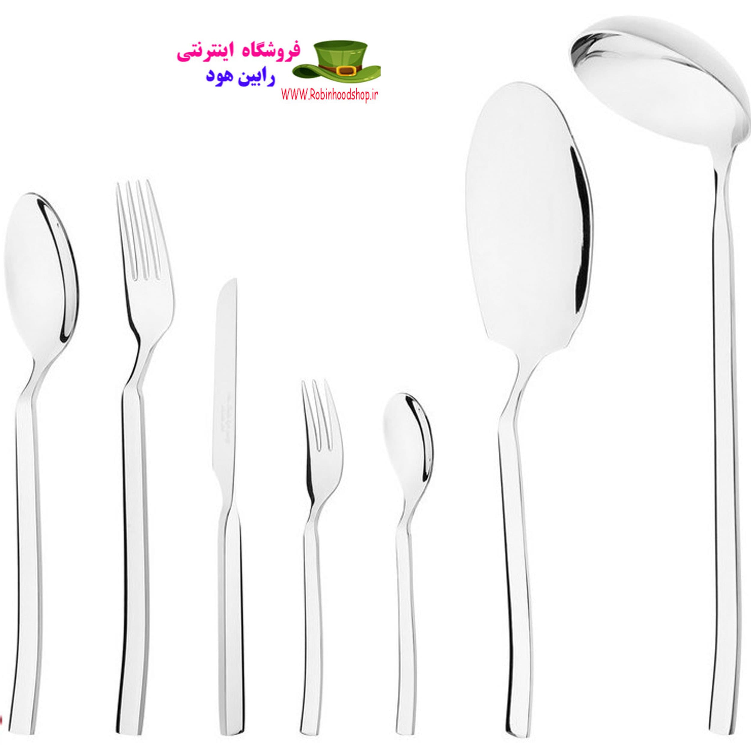 سرویس قاشق و چنگال 32 پارچه نیوبرلین مدل میلان — تصویر ۲