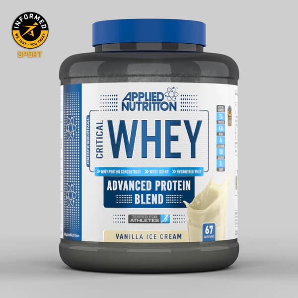 پروتئین وی کریتیکال اپلاید لاین اصلی انگلیس Applied Nutrition CRITICAL WHEY PROTEIN 2KG — تصویر ۸