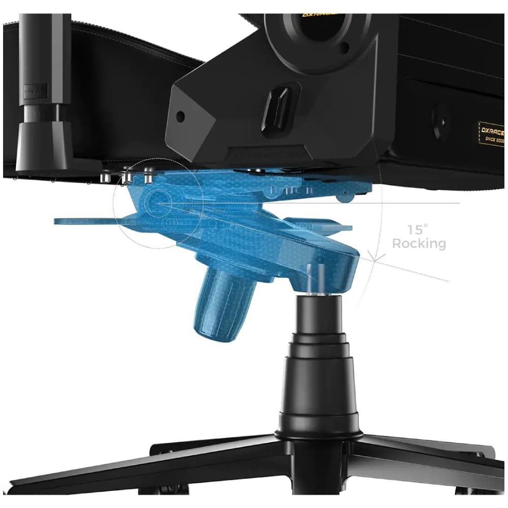 صندلی گیمینگ دی ایکس ریسر Martian Series 2025 XL Black — تصویر ۱۰