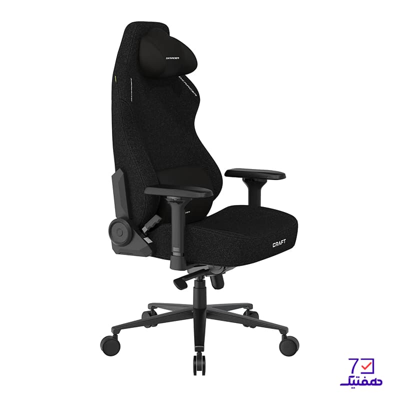 صندلی گیمینگ دی ایکس ریسر Craft Series 2025 XL Black Fabric — تصویر ۲