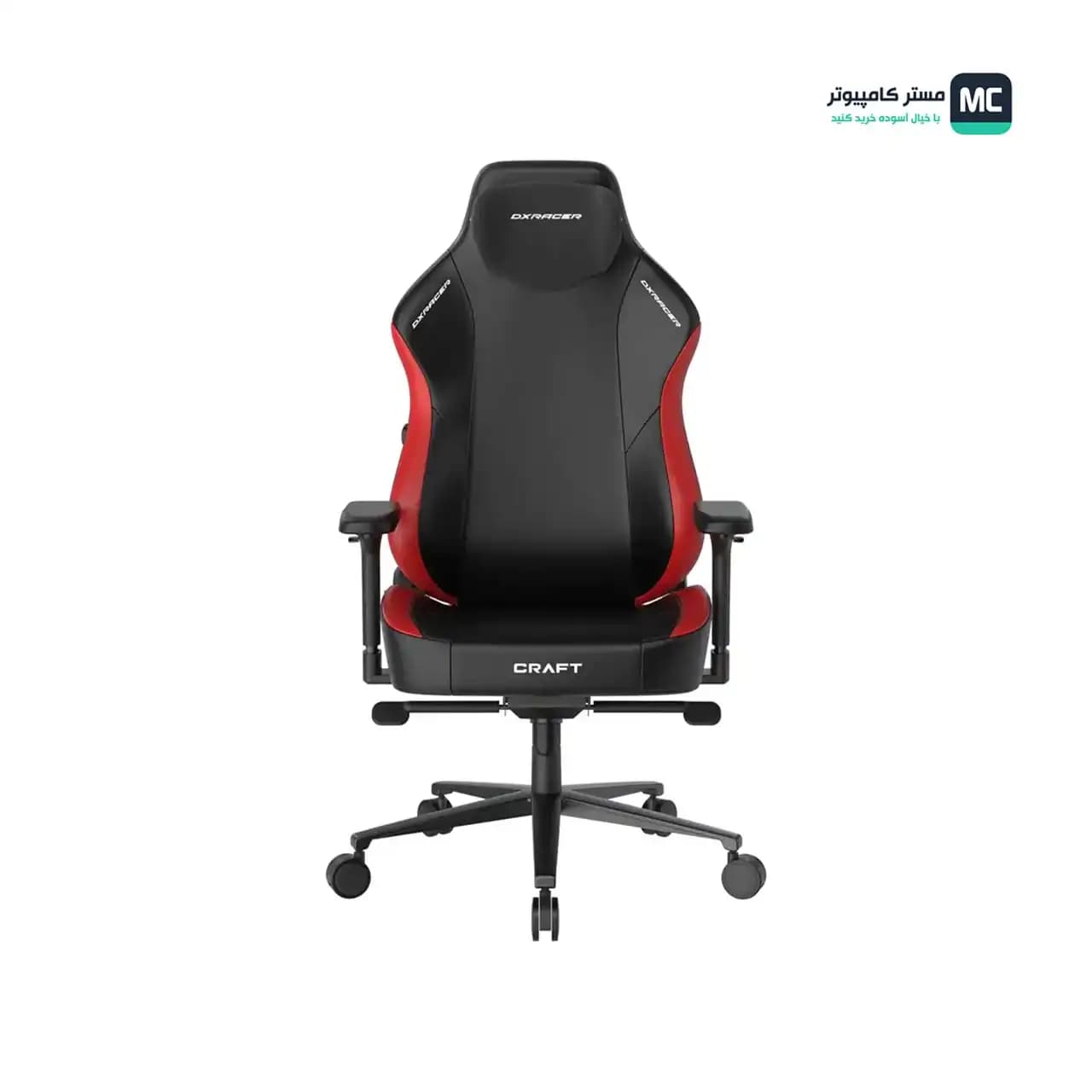 صندلی گیمینگ دی ایکس ریسر Craft Series 2025 XL Black Red — تصویر ۶