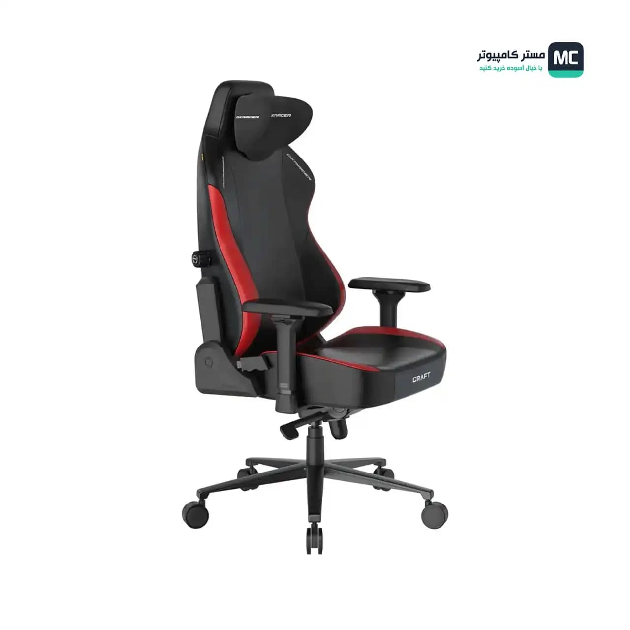 صندلی گیمینگ دی ایکس ریسر Craft Series 2025 XL Black Red — تصویر ۷