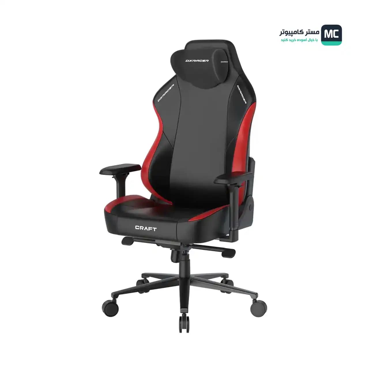 صندلی گیمینگ دی ایکس ریسر Craft Series 2025 XL Black Red — تصویر ۱۱