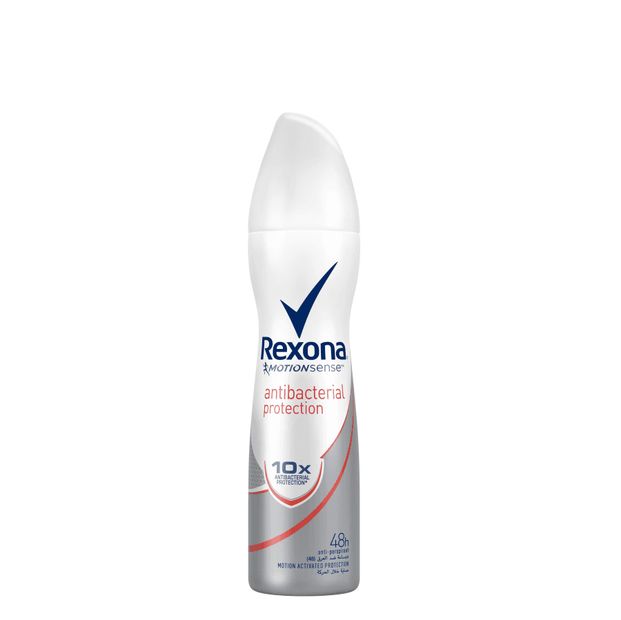 اسپری پودری رکسونا زنانه مدل آنتی باکتریال پروتکشن Rexona — تصویر ۲