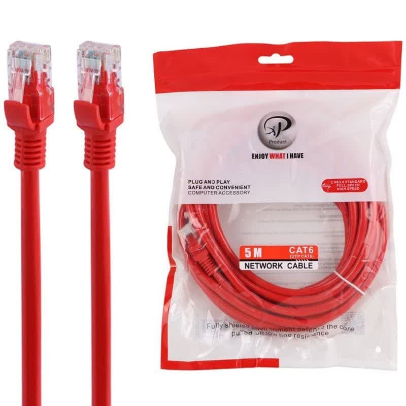 کابل شبکه 5m ایکس پی CAT6 — تصویر ۴