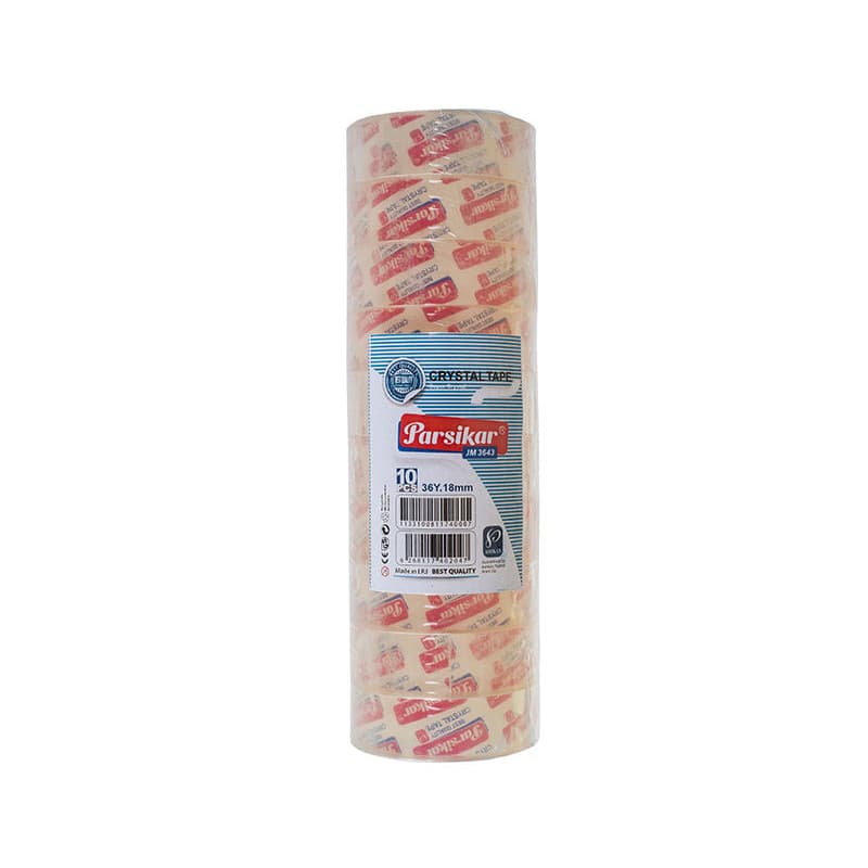 چسب نواری پارسیکار مدل JM3643 عرض 1.5سانتی متر بسته 40 عددی — تصویر ۲