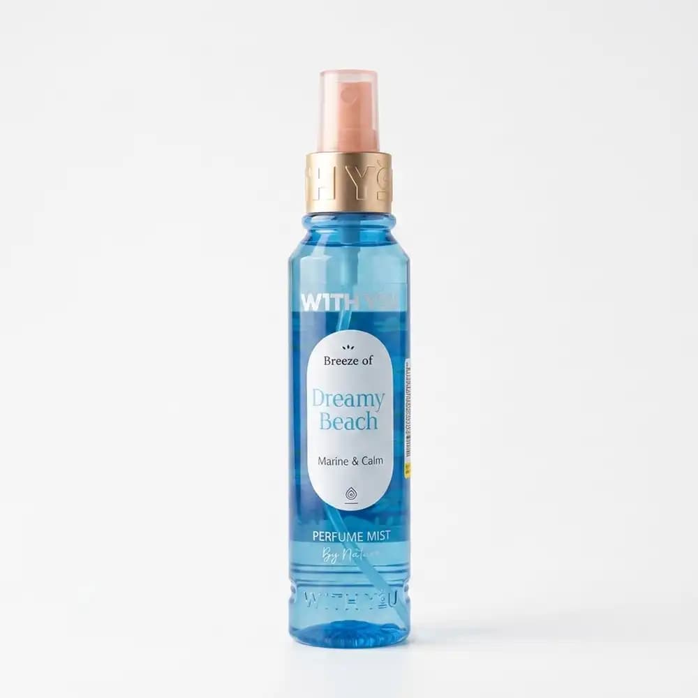بادی اسپلش ویت یو (With You) مدل دریمی بیچ (Dreamy Beach) رایحه خنک و دریایی حجم ۱۵۰ میلی لیتری