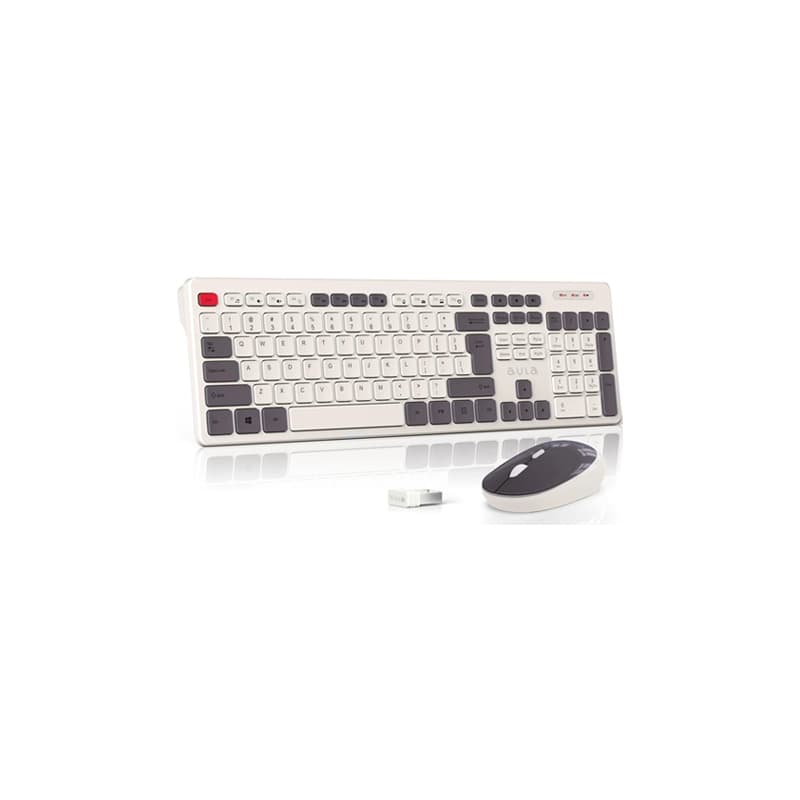 کیبورد و موس بی سیم آئولا AULA AC308 — تصویر ۵