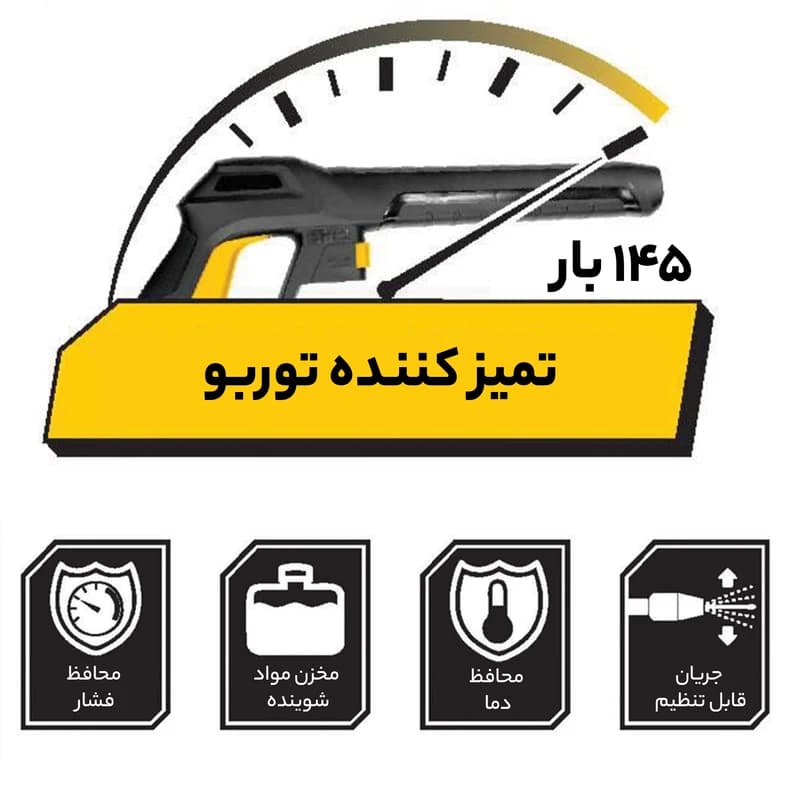 کارواش 145 بار کنزاکس 6518 — تصویر ۲