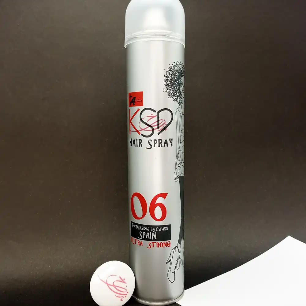 اسپری حالت دهنده مو کی اس دی KSD مدل ULTRA STRONG حجم 500 میلی لیتر