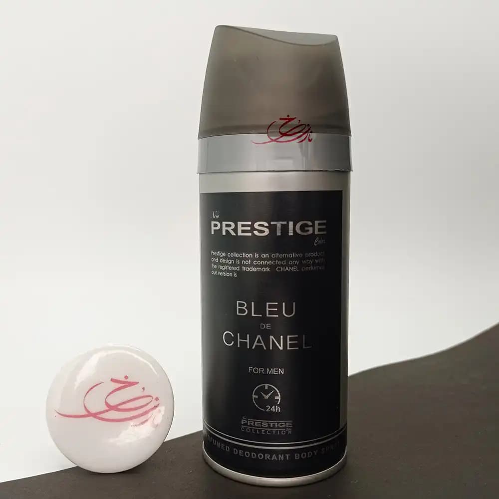 اسپری بدن پرستیژ رایحه بلو شنل BLEU DE CHANEL مردانه حجم 150 میلی لیتری