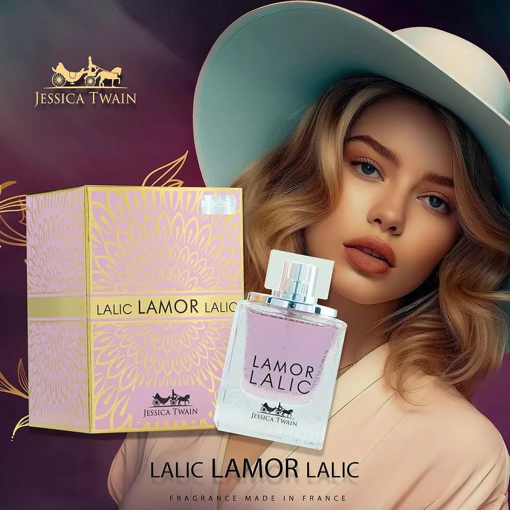 عطر ادکلن لالیک لامور جسیکا توین 100 میل LALIC LAMOR LALIC JESSICA TWAIN — تصویر ۲