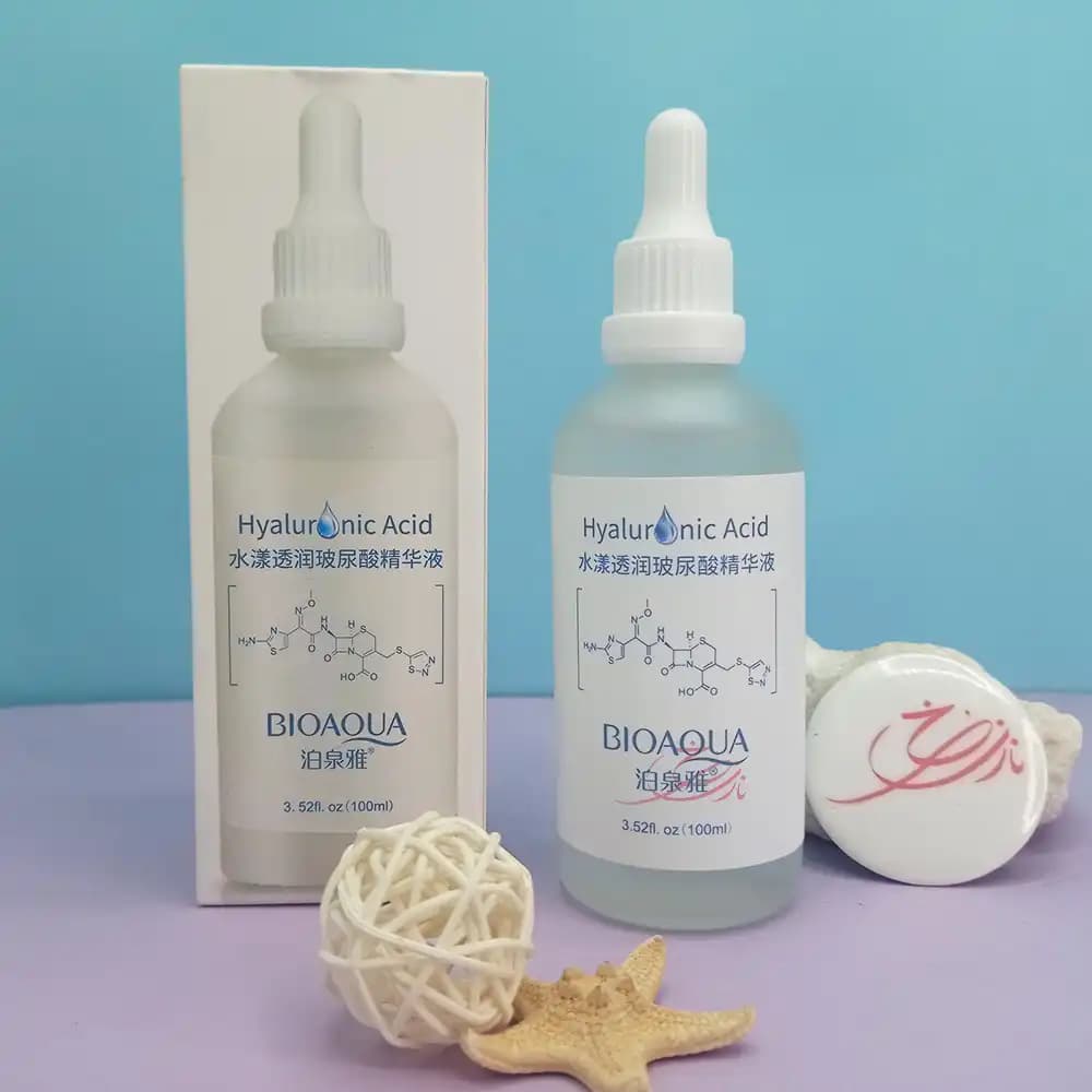 سرم پوست بایو آکوا مدل Hyaluronic Acid BIOAOUA حجم 100 میلی لیتر — تصویر ۳