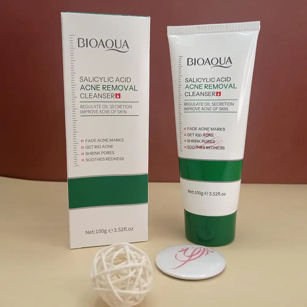 فوم شستشوی سالیسیلیک اسید بیوآکوا BIOAOUA حجم 100 گرمی