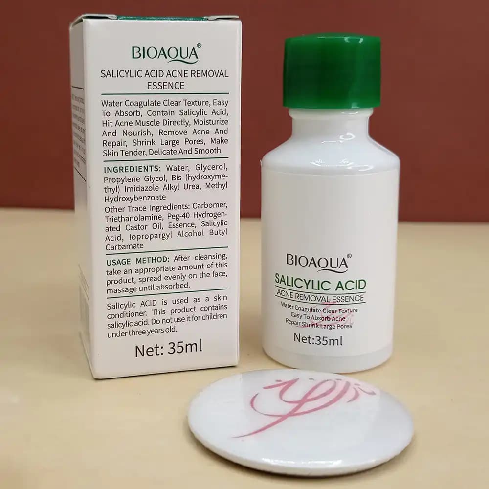 سرم ضد جوش سالیسیلیک اسید بیواکوا BIOAOUA حجم 35 میلی لیتری — تصویر ۲