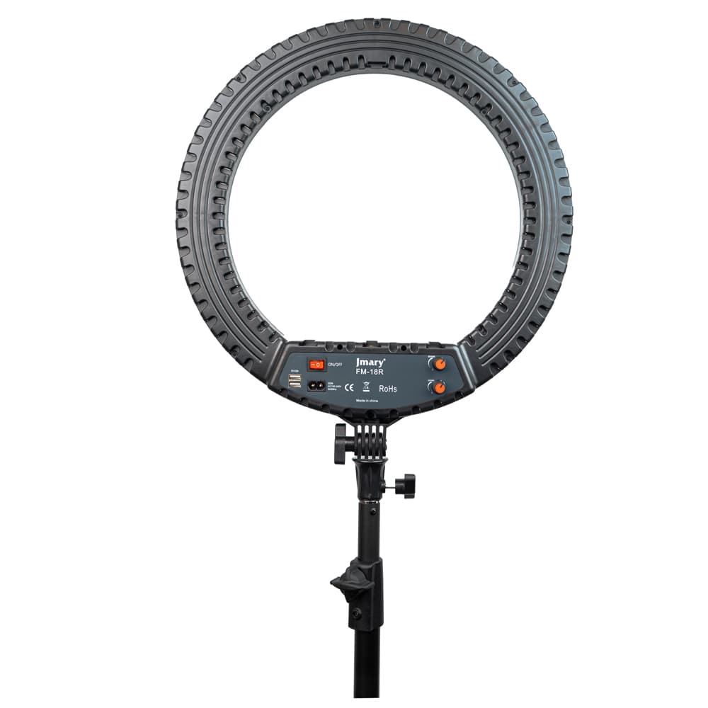 رینگ لایت جی ماری 48 سانتی متر 55 وات jmary FM18RJmary Ring Light FM-18R — تصویر ۹