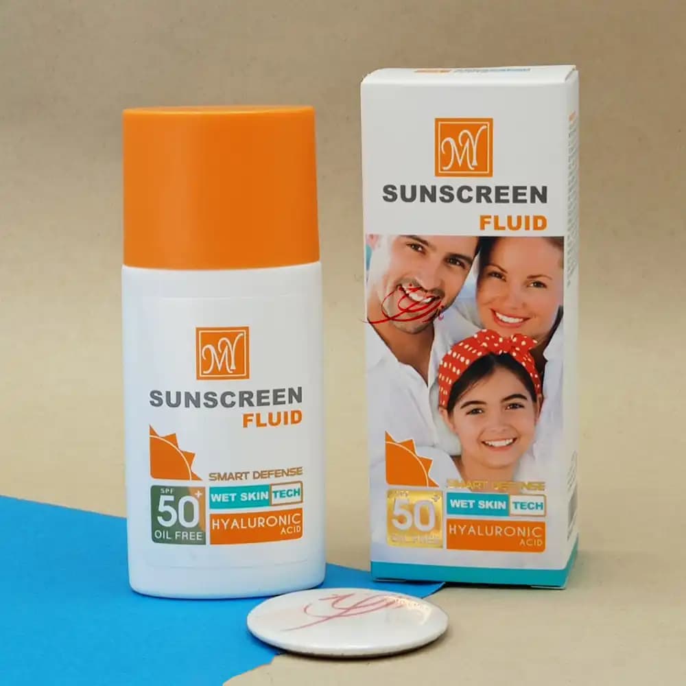 ضد آفتاب فلوئید مای MY مدل هیالورونیک اسید (+SPF 50) حجم 50 میلی لیتری — تصویر ۳