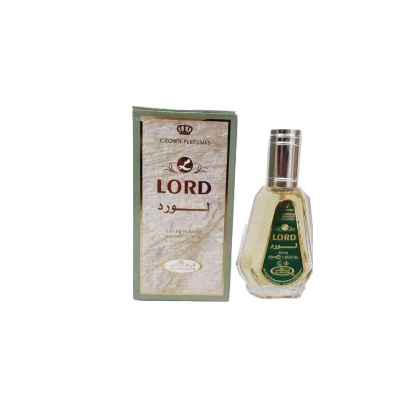 عطر ادکلن لورد زنانه مردانه الرحاب عربی لورد 50 میل lord alrehab crown perfumes