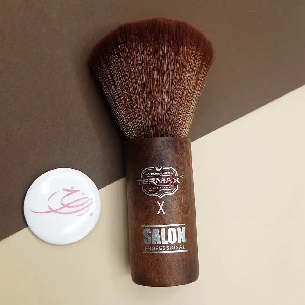 موپران آرایشگاهی دسته چوبی موی نرم سالن SALON — تصویر ۲