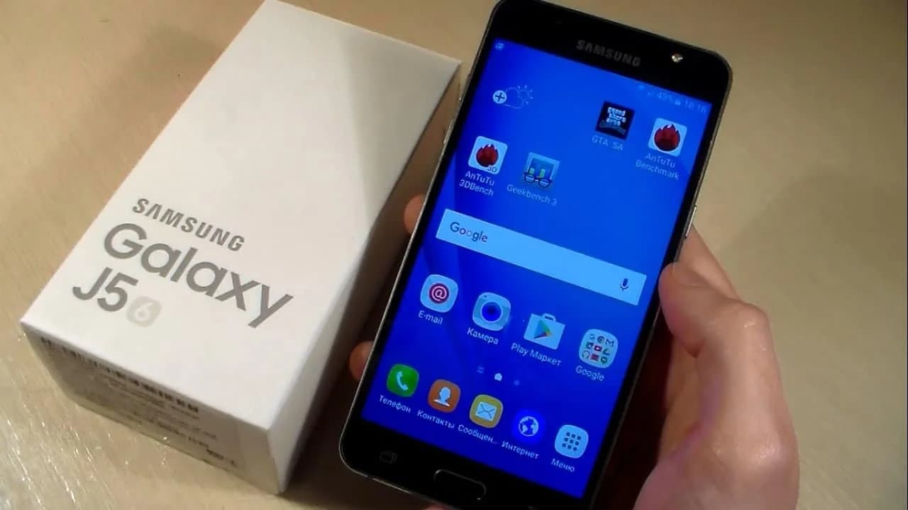 رام فارسی سامسونگ J5108 بدون مشکل و تضمینی — تصویر ۲