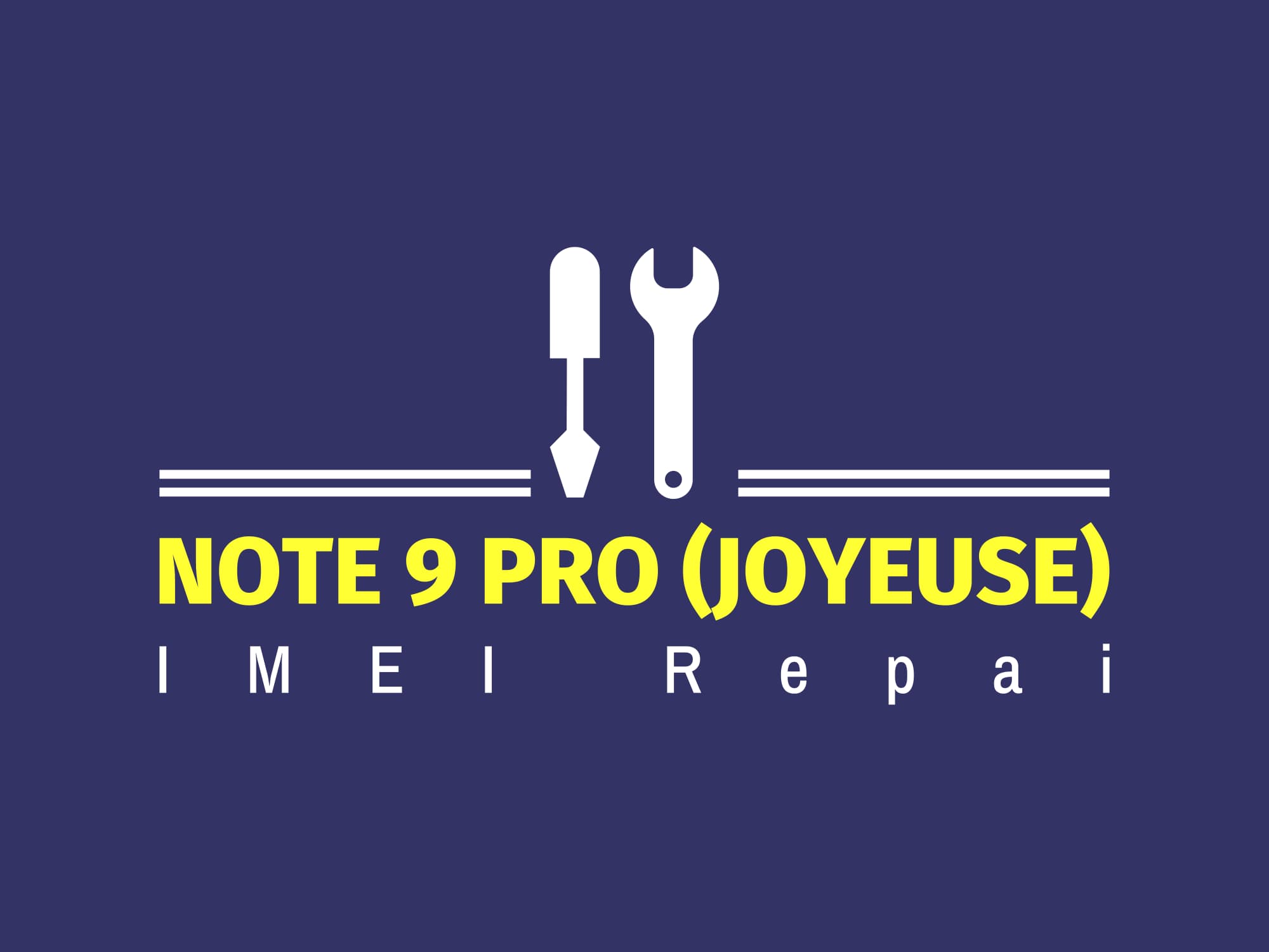 ترمیم سریال Note 9 Pro (Joyeuse) به صورت جفت سیم — تصویر ۲