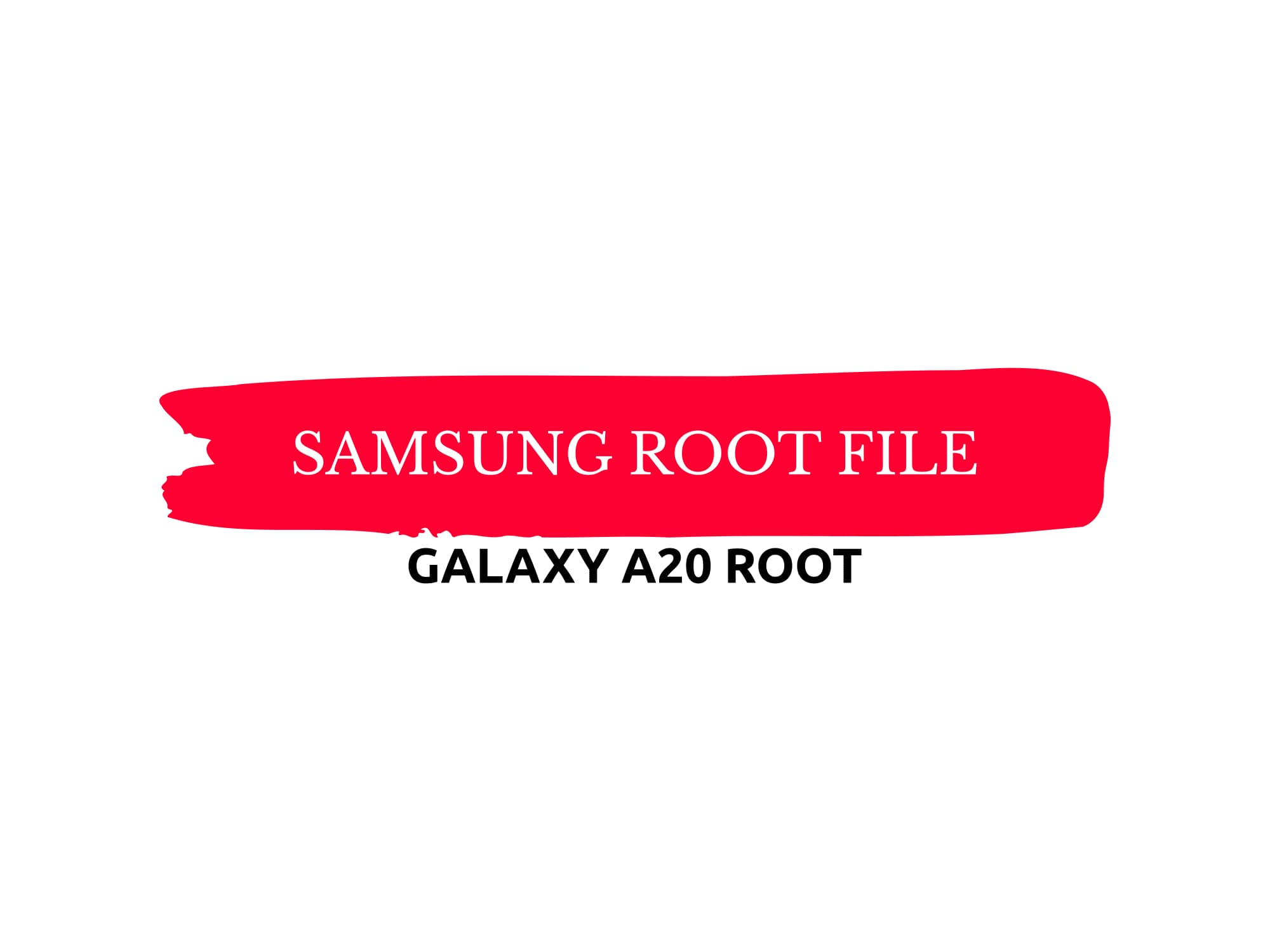 فایل روت A20 – A205S U7 ROOT+TWRP