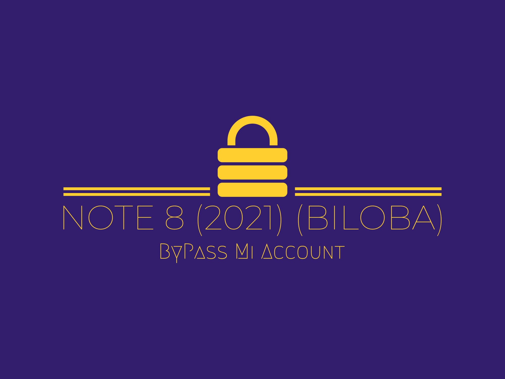 Note 8 (2021) (biloba) no-vpn Rom حذف می اکانت Bypass Mi Account — تصویر ۲