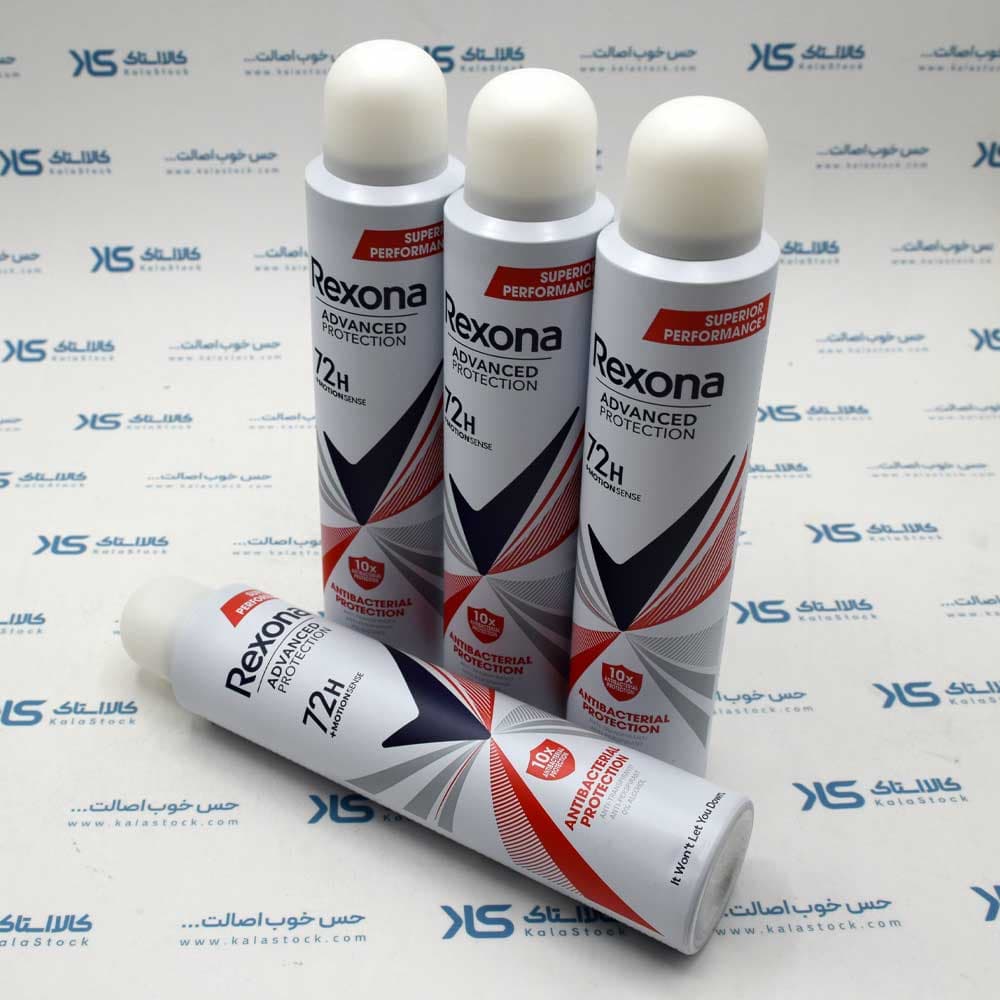 اسپری بدن ضد تعریق زنانه رکسونا REXONA اصل آرژانتین مدل Antibacterial حجم 200 میلی لیتر — تصویر ۱۲
