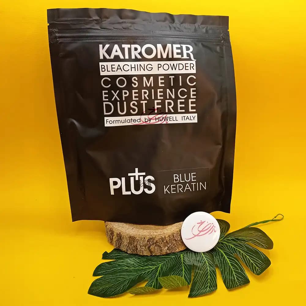 پودر دکلره آبی کاترومر KATROMER حجم 400 گرمی