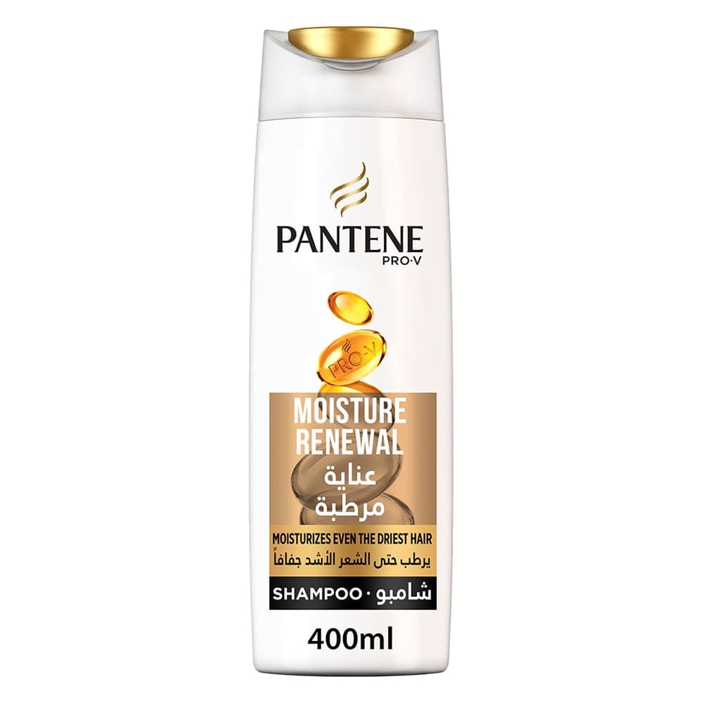 شامپو پنتن PANTENE اصل عربستان مدل مرطوب کننده حجم 400 میلی لیتر — تصویر ۲