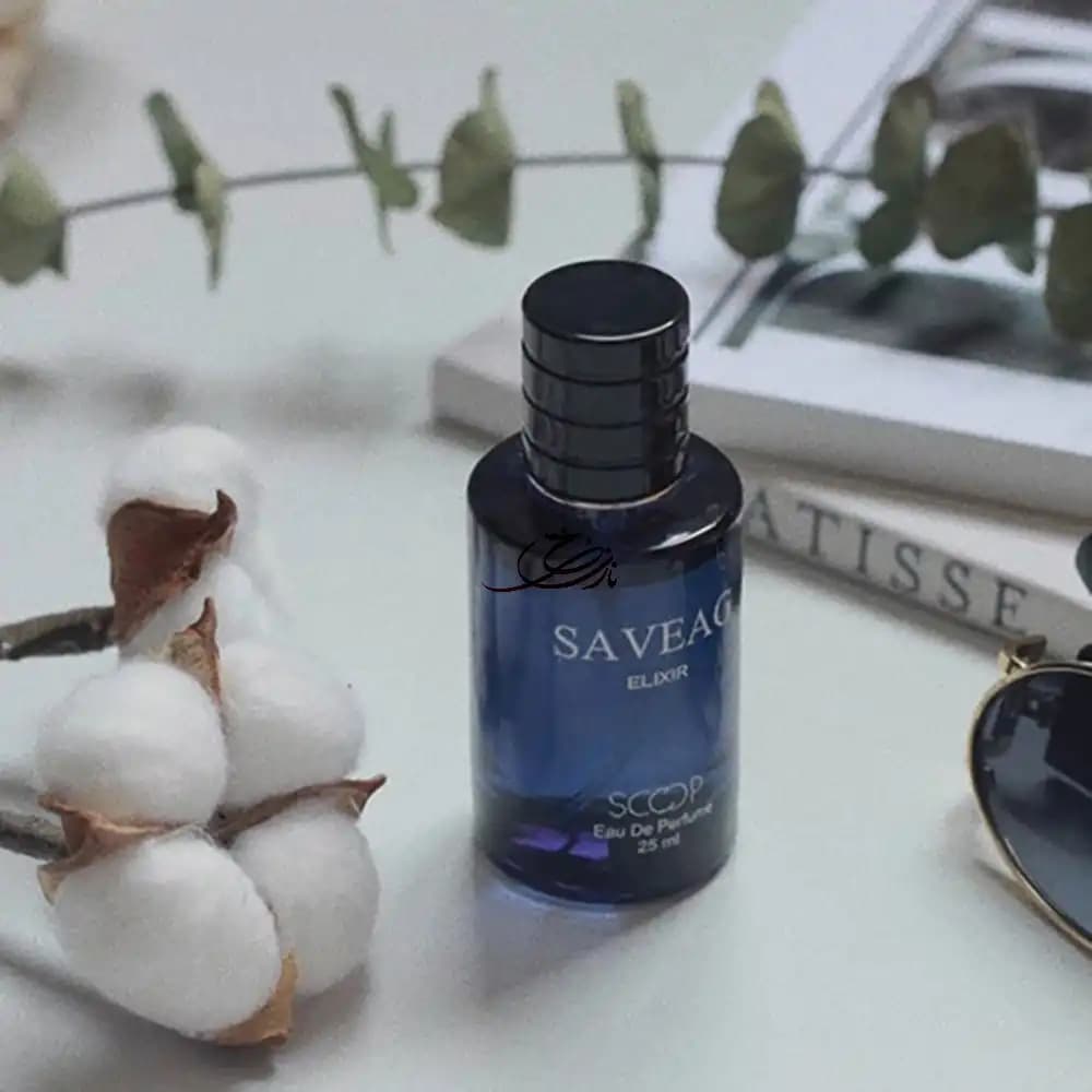 عطر جیبی مردانه اسکوپ مدل ساواج SAVEAG حجم 25 میلی لیتر