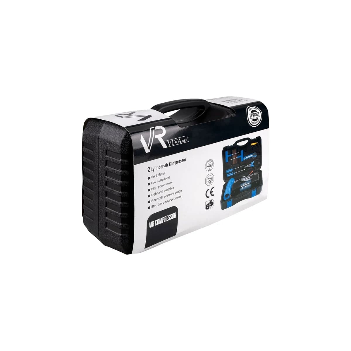 کمپرسور فندکی دو سیلندر VR1208-ACT — تصویر ۲