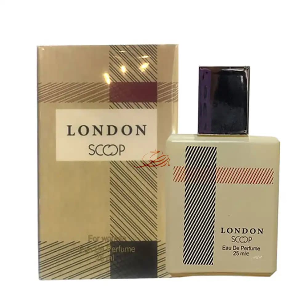 عطر جیبی زنانه اسکوپ مدل لندن LONDON حجم 25 میلی لیتر — تصویر ۲