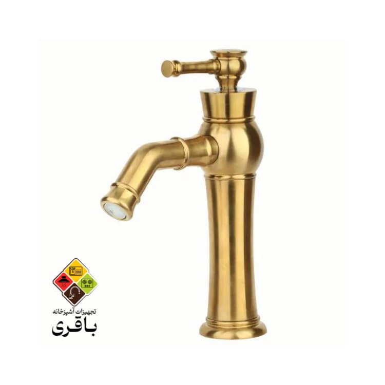 شیر روشویی راسان مدل الیزه طلایی — تصویر ۶