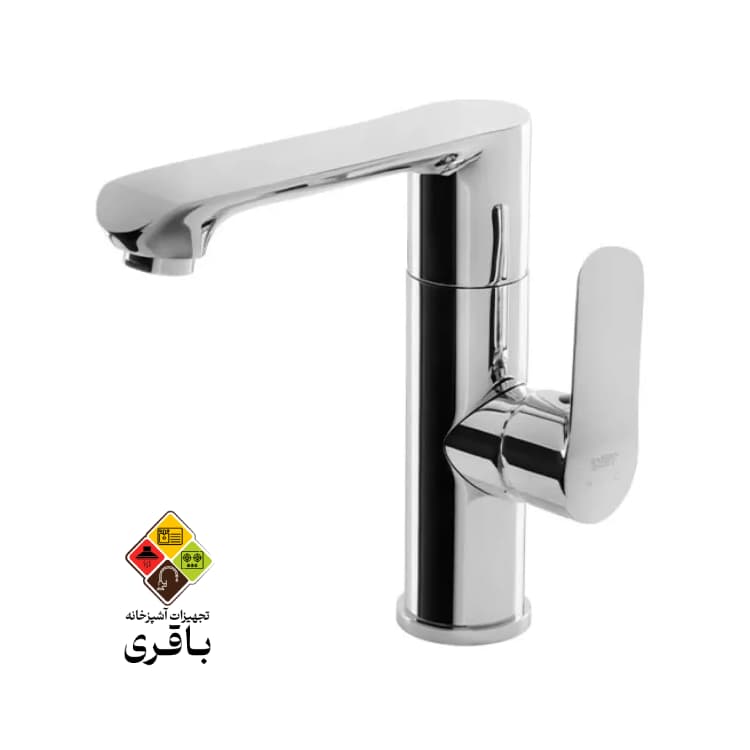 شیر روشویی راسان مدل دینو شیری کروم