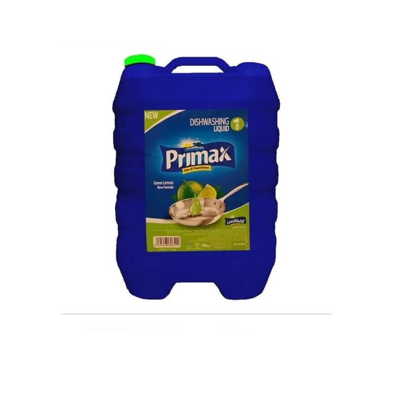 مایع ظرفشویی پریمکس با رایحه لیمو 10 لیتری — تصویر ۲