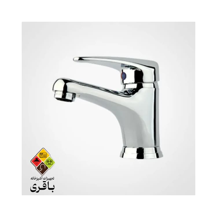 شیر روشویی راسان مدل درنا کروم