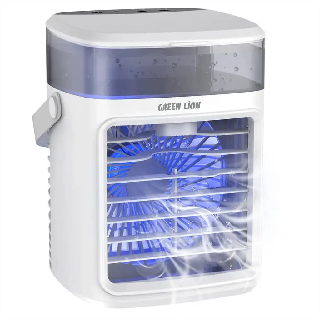 پنکه شارژی رومیزی مه پاش گرین لاین Green Lion Rechargeable Air Cooler Fan — تصویر ۵