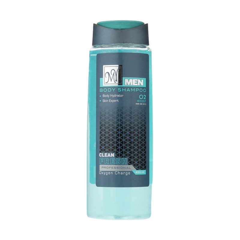 شامپو بدن خنک کننده مردانه مای مدل Clean Fresh حجم 420 میلی لیتر — تصویر ۳